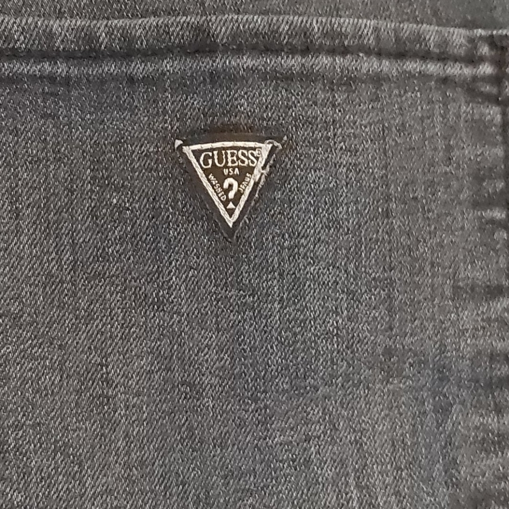 Guess Low Rise Straight Leg Jeans Size 27 - Picture 4 of 8